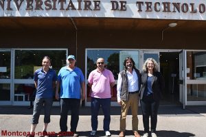 CUCM : visite de partenaires grecs sur le campus du Creusot