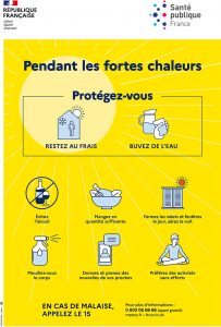 Plan canicule de la ville de Saint-Vallier