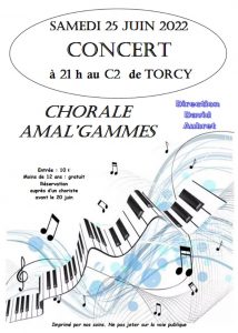 Chorale « Amal’Gammes » en concert