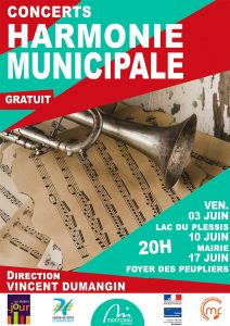 Concert de l’harmonie municipale de Montceau
