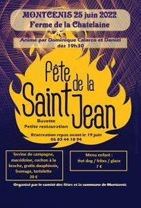 Fête de « La Saint Jean » à Montcenis