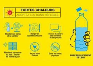 Plan canicule de la ville de Pouilloux