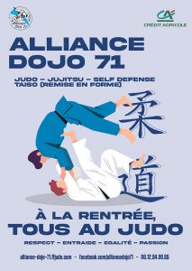 Reprise du judo à l&rsquo;alliance Dojo 71
