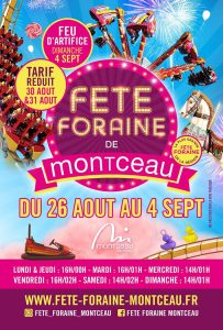 Montceau-les-Mines : la Fête foraine 2022