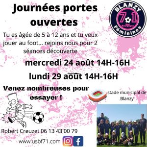 Foot féminin de Blanzy