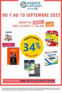 Montceau-les-Mines : à l’Espace Culturel Leclerc