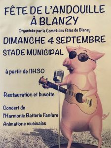 Fête de l&rsquo;andouillette à Blanzy