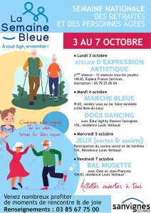 Semaine bleue à Sanvignes