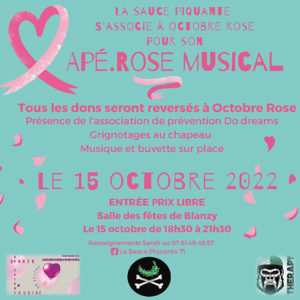 Au programme d’Octobre rose, ce samedi à Blanzy