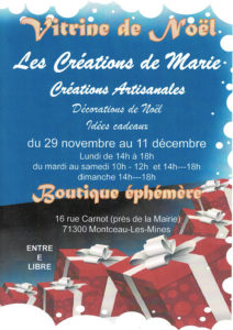 Montceau : Boutique éphémère