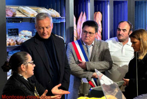 Blanzy : Deux ministres pour marquer le soutien de l’État aux entreprises, à la boulangerie Chaloin