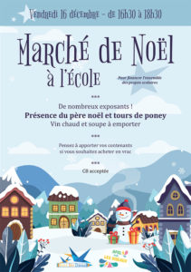 Montceau : Marché de Noël à L’école des Oiseaux