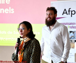 Montceau-les-Mines : la remise des portefeuilles de compétences à l’AFPA