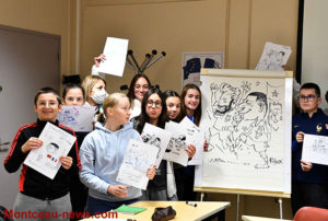 Saint-Valllier : au collège Copernic
