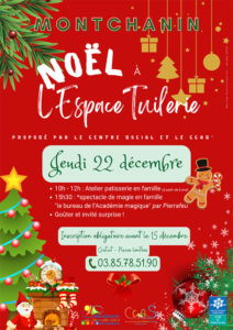 Montchanin : Noël à L’Espace Tuilerie