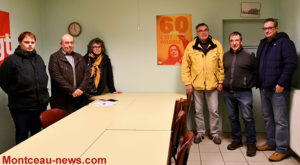 Montceau-les-Mines : point presse de l’intersyndicale