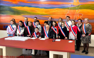 Saint-Vallier : dans la salle du Conseil