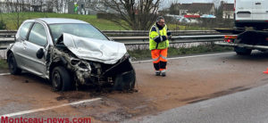 Montceau-les-Mines : accident de la circulation