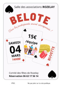 Comité des fêtes de Rozelay