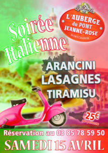 Auberge du Pont Jeanne Rose – Dancing « La Fiesta »