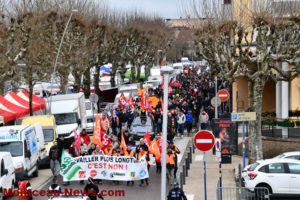 Montceau-les-Mines : réforme des retraites