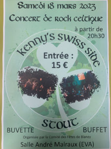 Blanzy : Concert de rock celtique