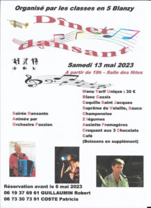 Blanzy : Classe en 5
