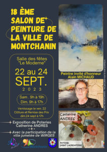 18ème salon de peinture de la Ville de Montchanin