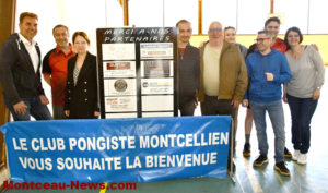 Le Club Pongiste Montcellien au gymnase Jean Moulin