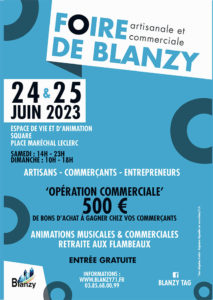Blanzy : Foire artisanale et commerciale