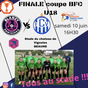 Foot : Les U18 féminines en finale à Beaune