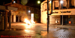 Violences urbaines à Montceau-les-Mines