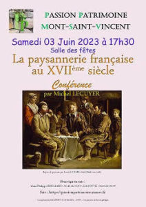Association “Passion Patrimoine” de Mont-Saint-Vincent (Sortir)