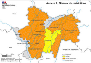 Sécheresse en Saône-et-Loire : Restriction des usages de l&rsquo;eau         
