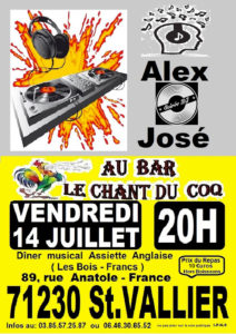 Bar “Le Chant du Coq” à Saint-Vallier