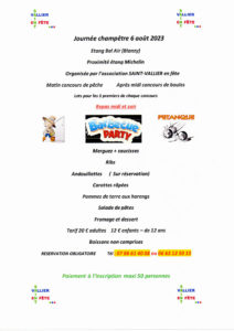 Saint-Vallier : association Saint-Vallier en Fête