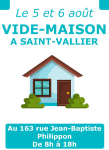 Vide maison à Saint-Vallier