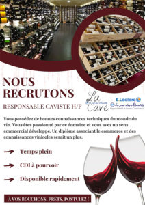Offre d’emploi – E.LECLERC Montceau Les Mines recrute…