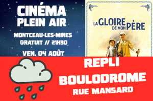 Montceau-les-Mines : Ciné plein air