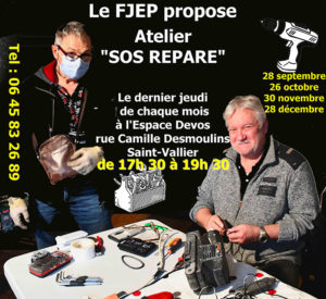 Saint-Vallier : « SOS Répare »