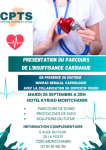 Montchanin : Présentation du parcours de l’insuffisance cardiaque