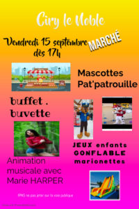 Dernier marché de l’année à Ciry-le-Noble
