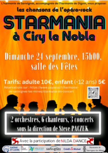 Starmania : l’harmonie de Sanvignes-les-Mines