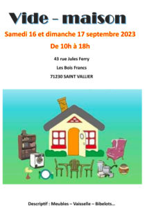 Vide maison à Saint-Vallier