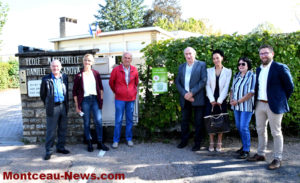 Saint-Vallier Inauguration de deux espaces sans tabac