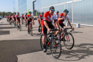 Dixième défi vélo des sapeurs-pompiers de Saône-et-Loire