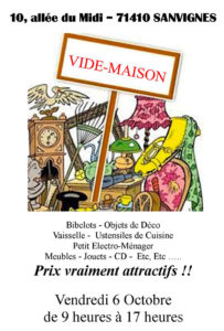Vide maison à Sanvignes