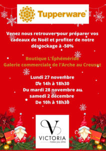 Grand déstockage Tupperware