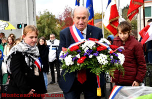 Saint-Vallier : Commémoration du 11 novembre