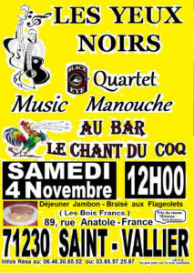 Bar “Le Chant du Coq” à Saint-Vallier